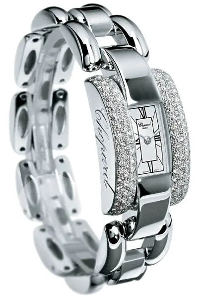 Chopard La Strada Diamond 18kt White Gold Ladies Watch 41/6547 416547-1001