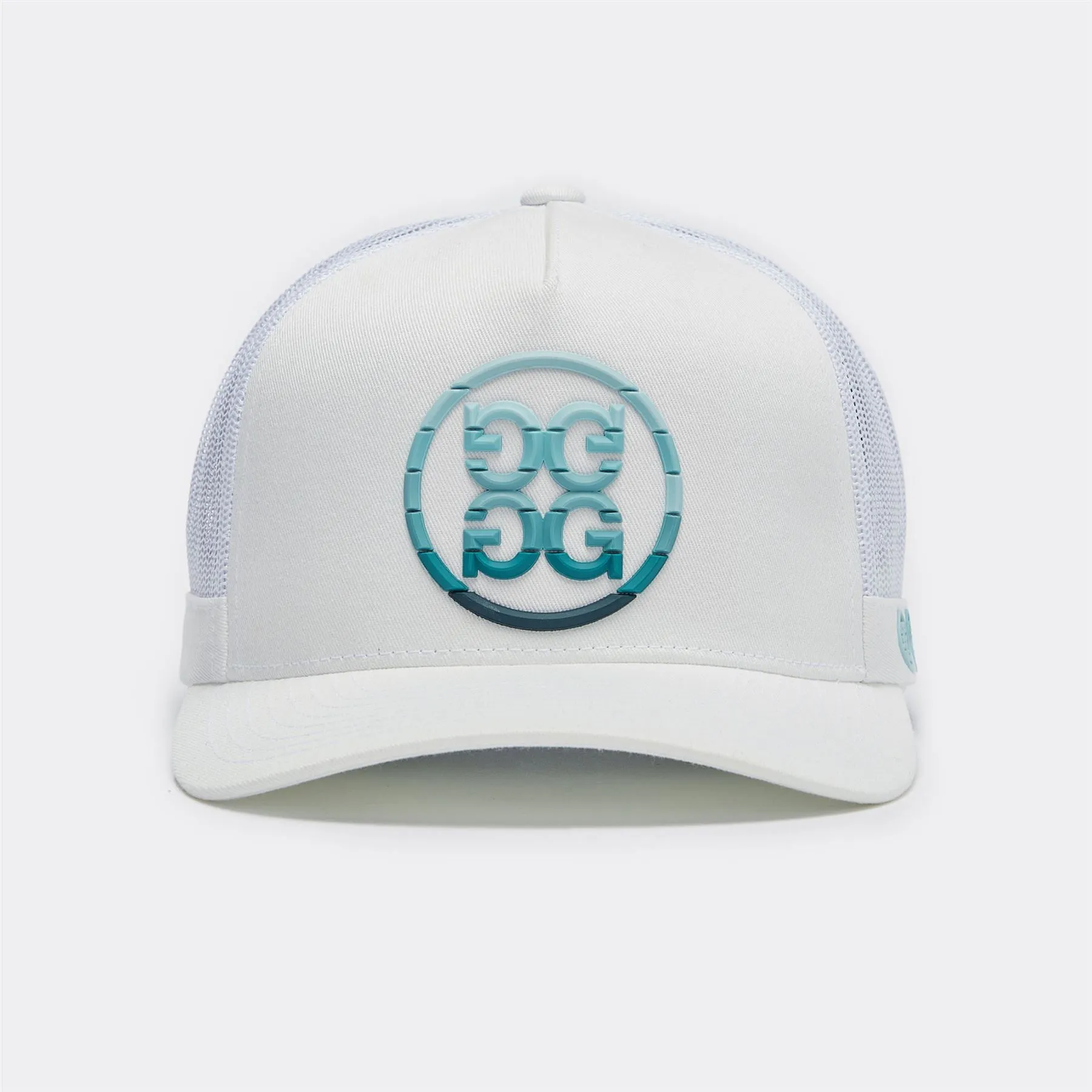Circle G'S Ombre Interlock Knit Trucker Hat Snow - AW23