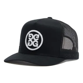 Circle G'S Tall Interlock Knit Trucker Hat Onyx - AW23