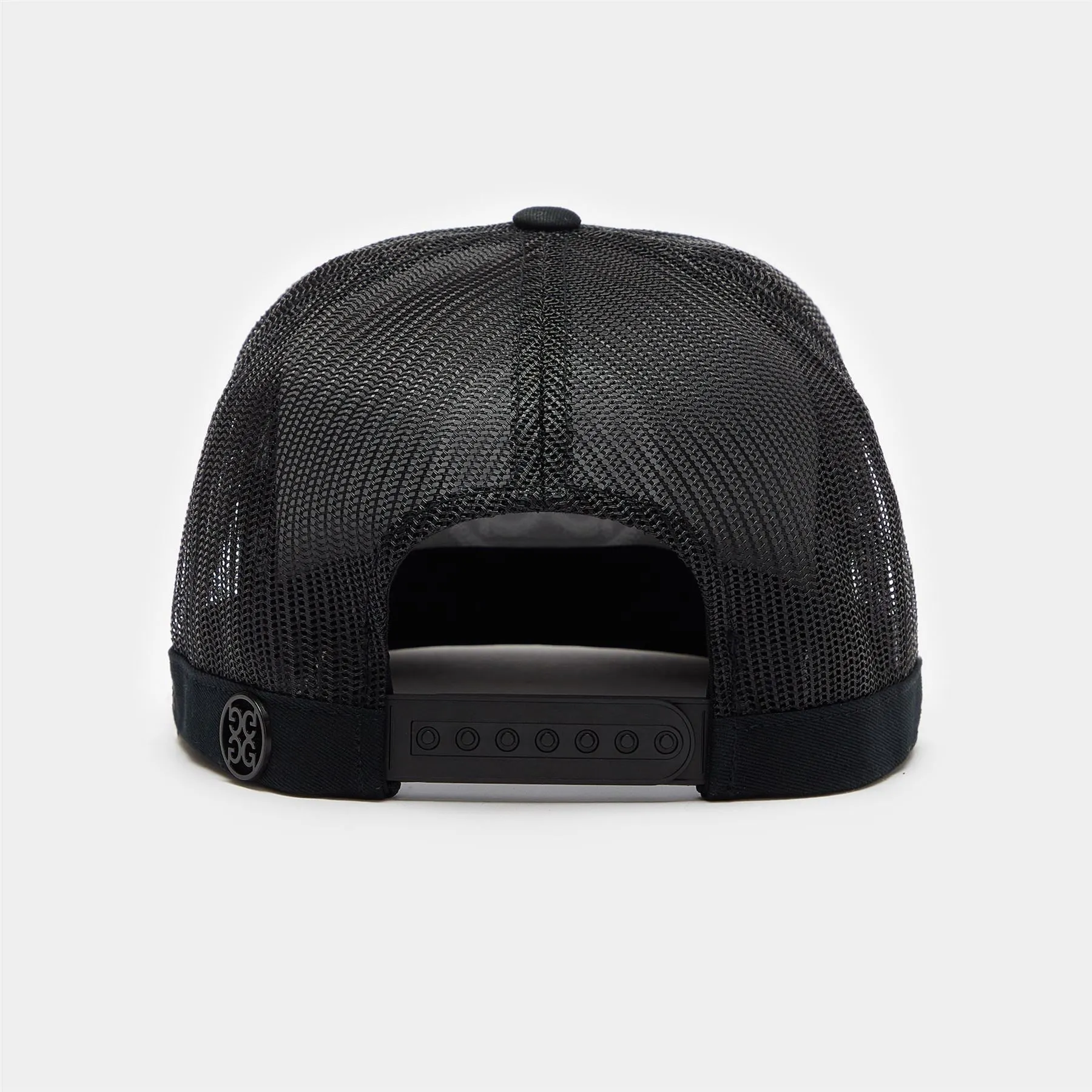 Circle G'S Tall Interlock Knit Trucker Hat Onyx - AW23