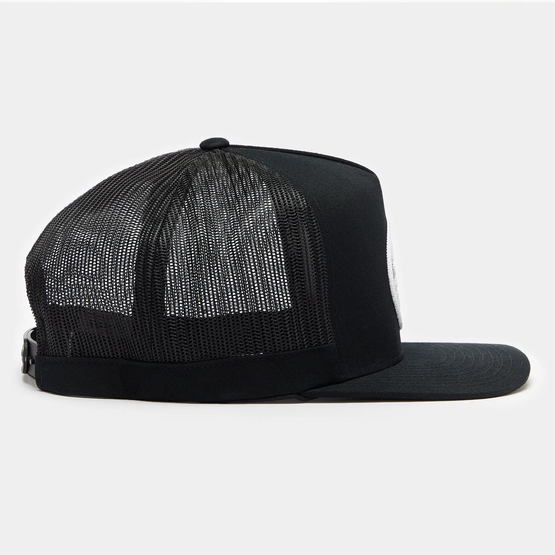 Circle G'S Tall Interlock Knit Trucker Hat Onyx - AW23