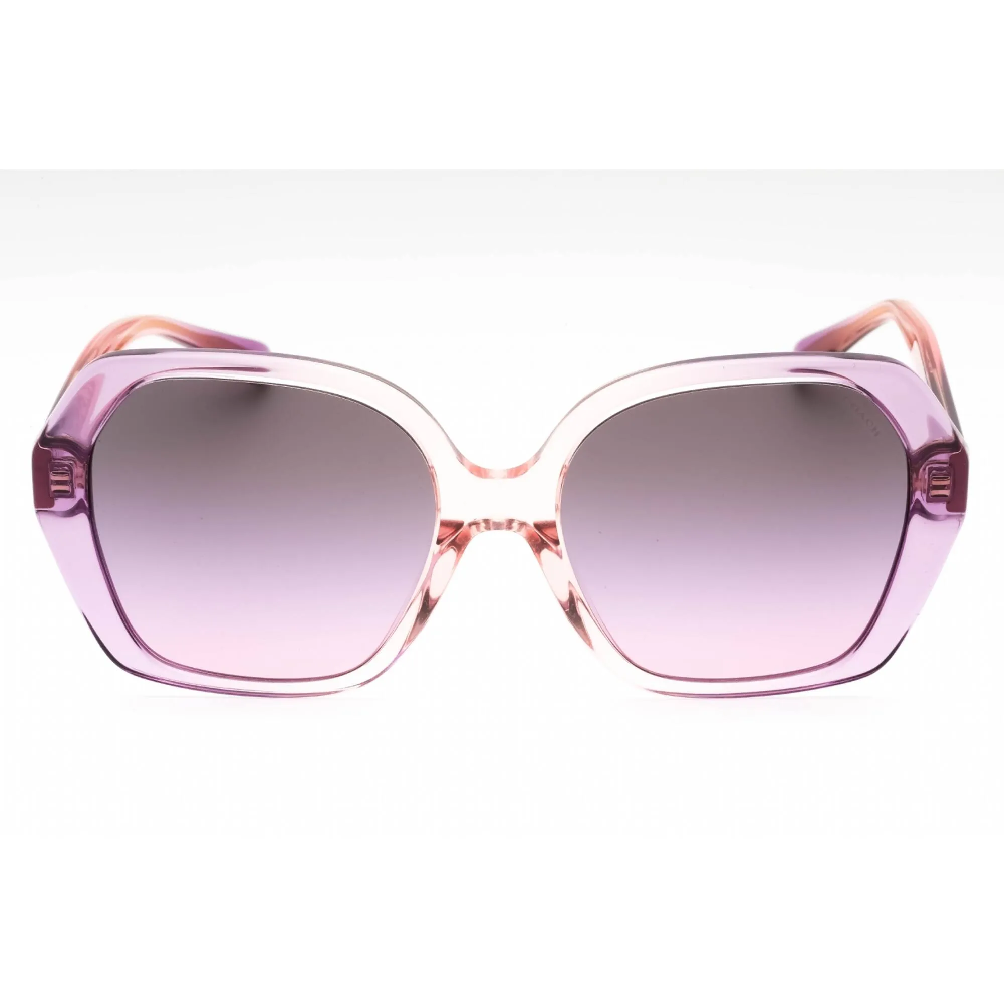Coach Women's Sunglasses - Transparent Amethyst Purple/Pink Frame | 0HC8404U 581390