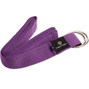 Cotton D-Ring 10ft Yoga Strap