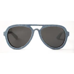 Denim Aviator | Acetate