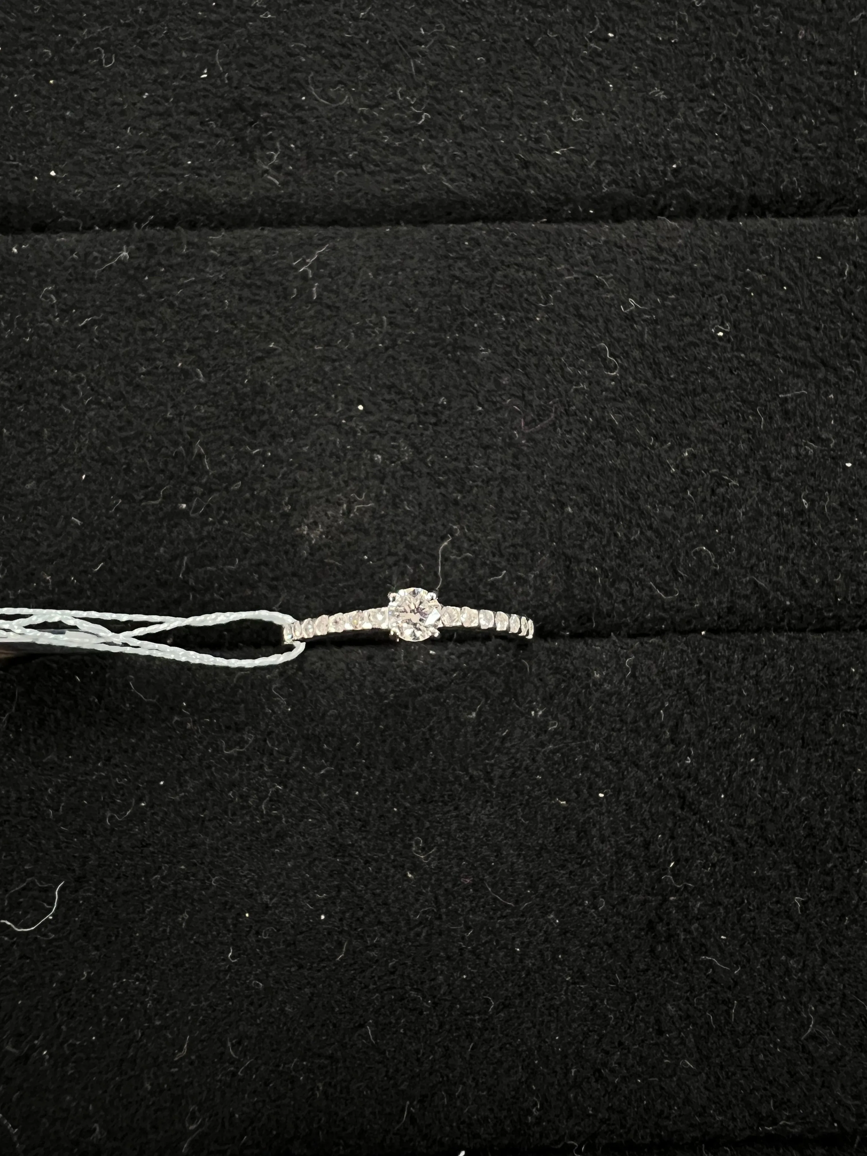 Diamond 0.21ct Solitare PT900 #54 R20268