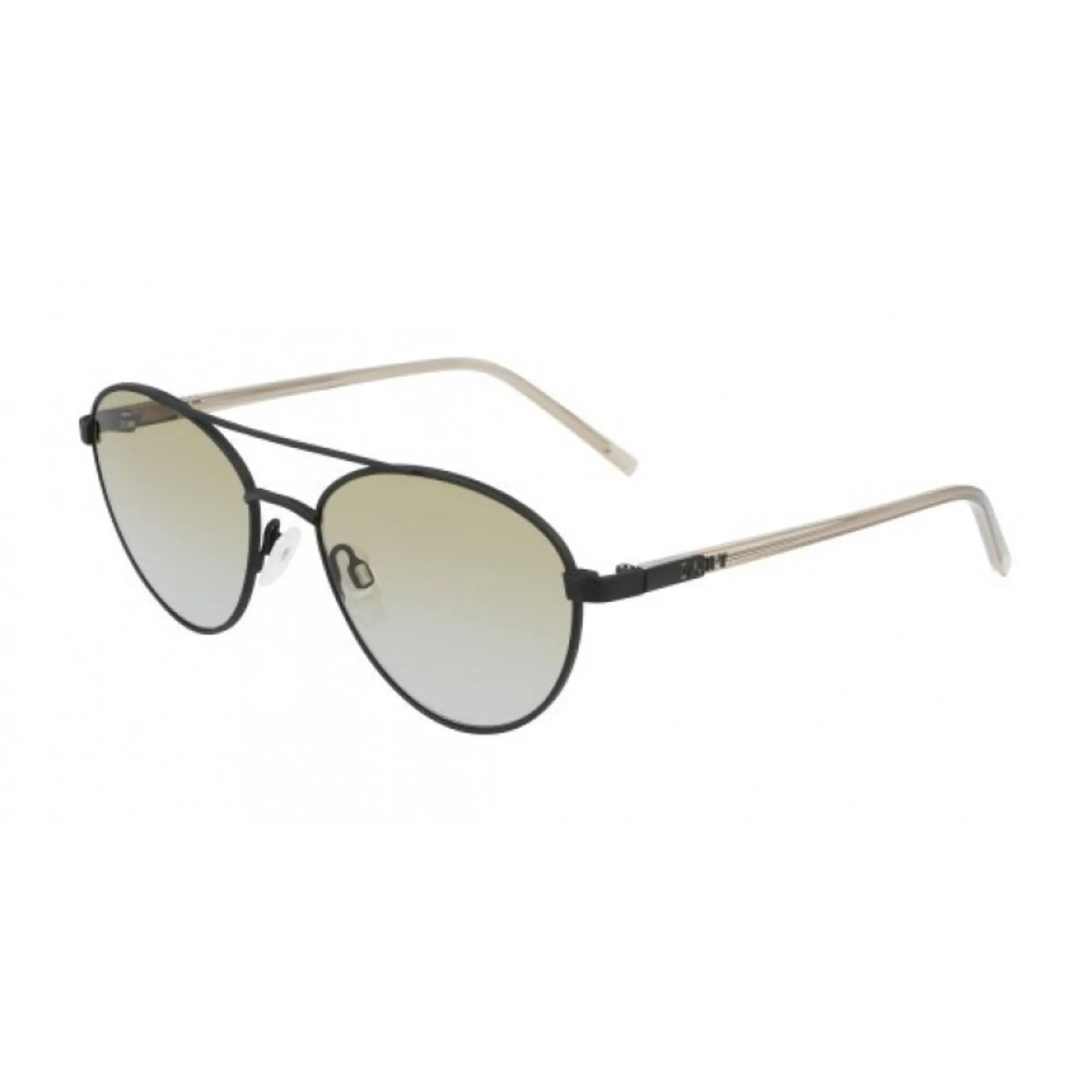Dkny Unisex Sunglasses - Taupe Metal Pilot Frame Olive Grad Lens | DKNY DK302S 272