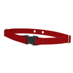DogWatch Receiver Replacement Collar Splash Biothane Wide 1" -  Brick Red