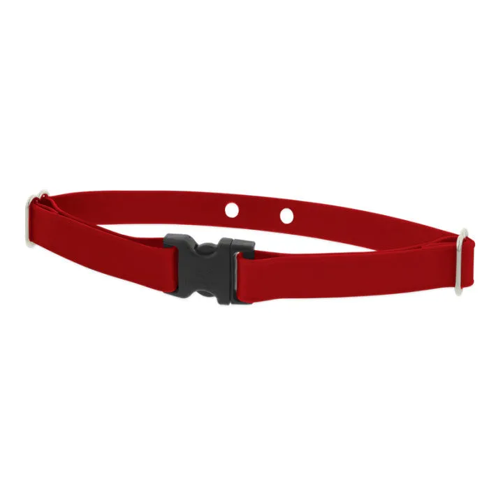 DogWatch Receiver Replacement Collar Splash Biothane Wide 1" -  Brick Red