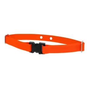 DogWatch Receiver Replacement Collar Splash Biothane Wide 1" -  Neon Orange