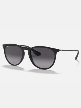 Erika Rubber Black/Grey Gradient Sunglasses