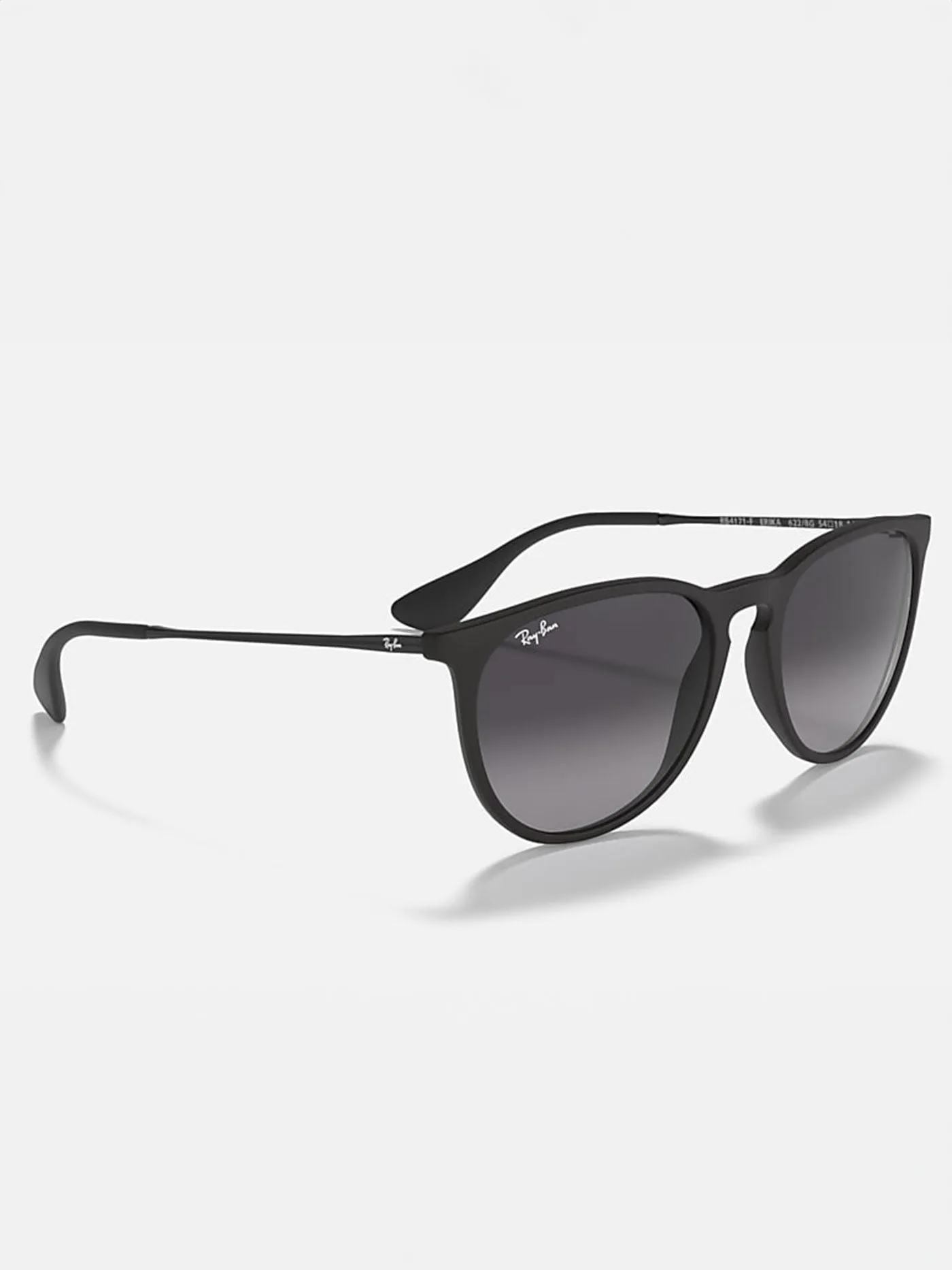 Erika Rubber Black/Grey Gradient Sunglasses