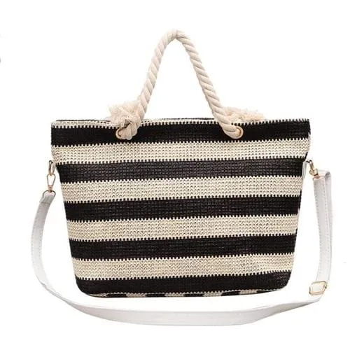 Fashion Women handbag Stripe Crossbody Bags Simple