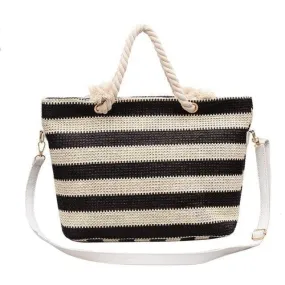 Fashion Women handbag Stripe Crossbody Bags Simple