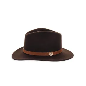 Felt Fedora - Brown