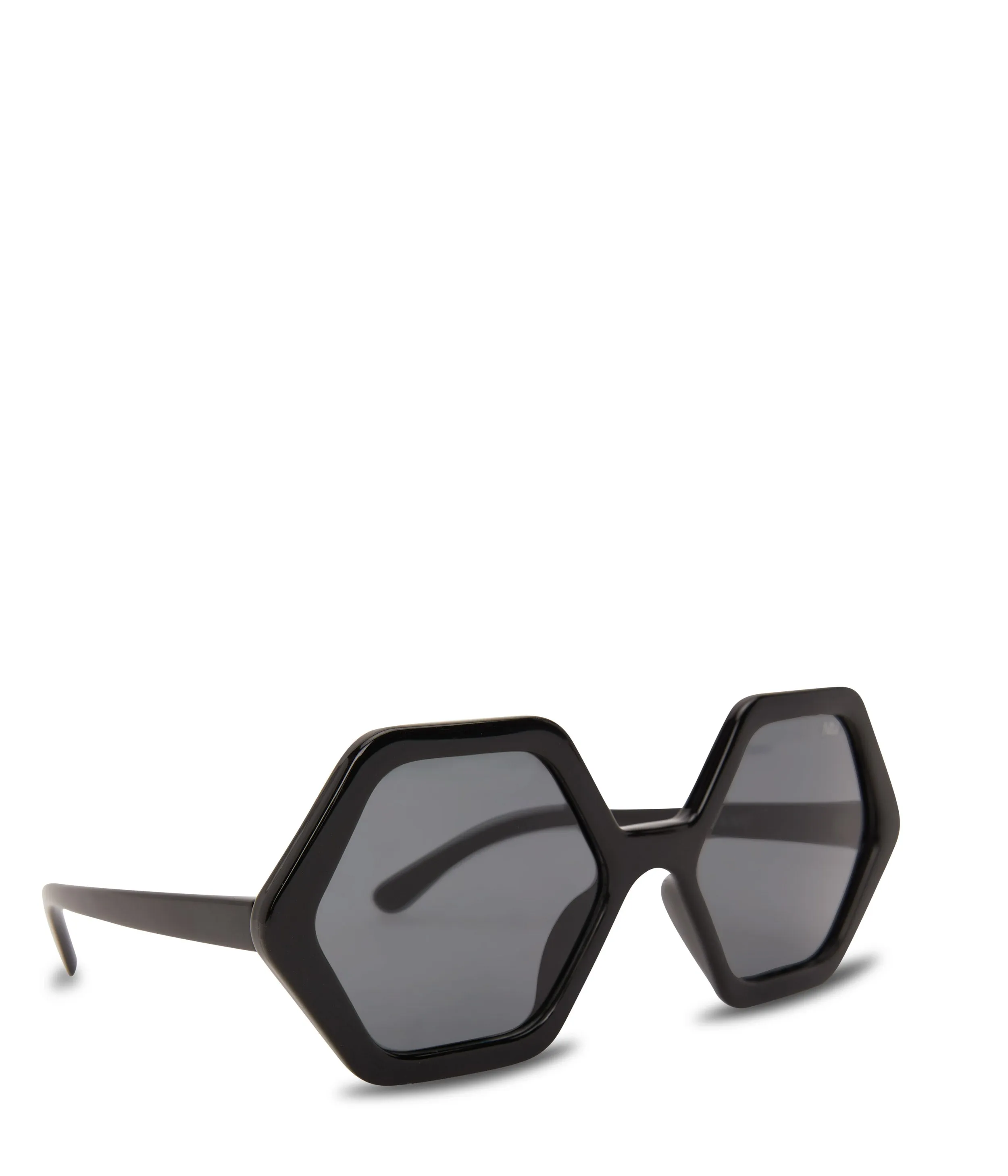 FIRLA Black Hexagon Sunglasses