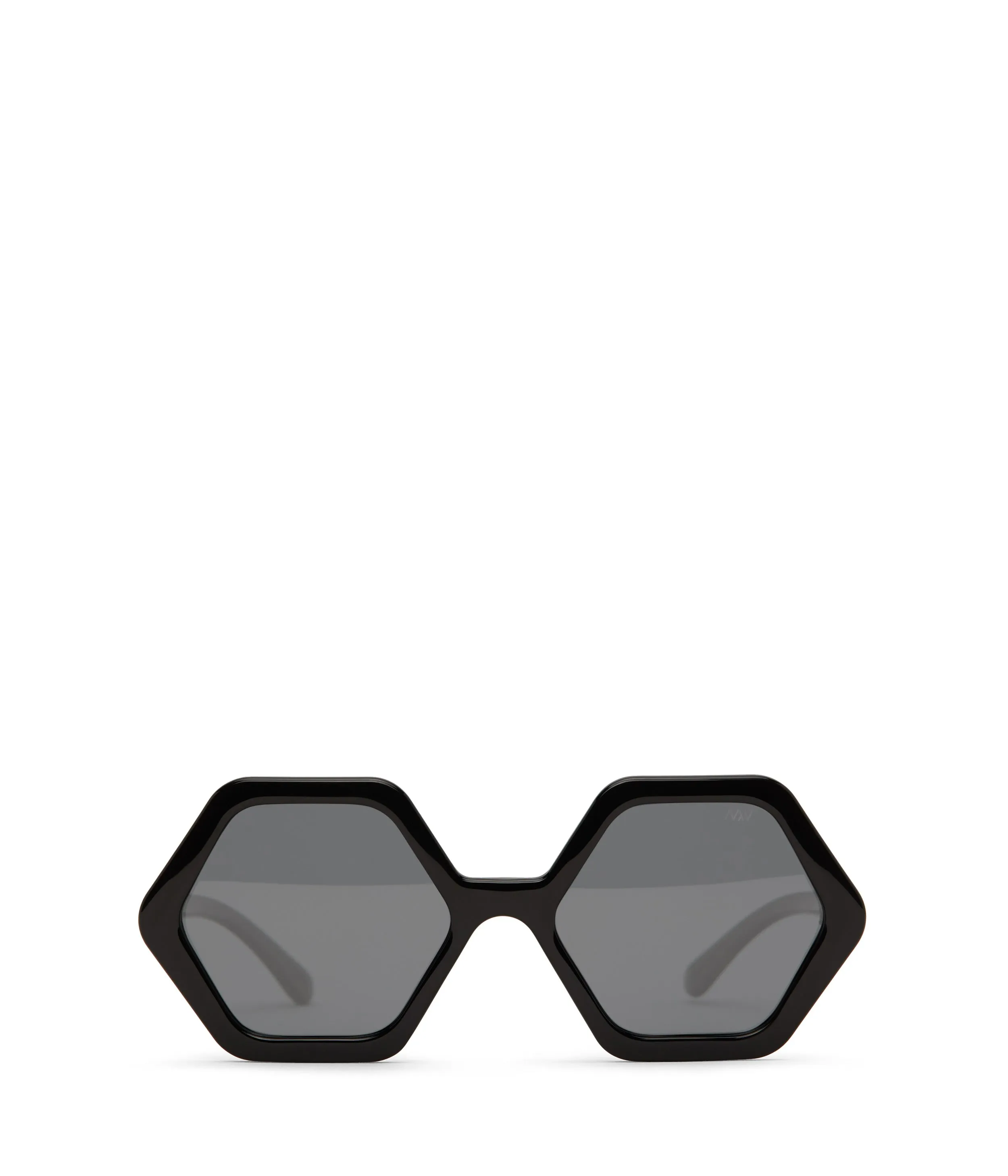 FIRLA Black Hexagon Sunglasses