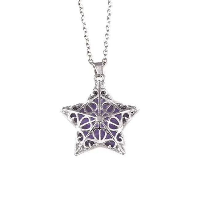 Five-Pointed Star Pendant Necklace for Women