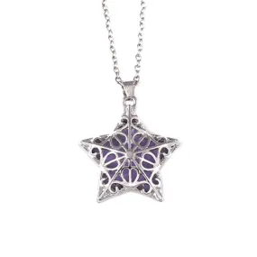 Five-Pointed Star Pendant Necklace for Women
