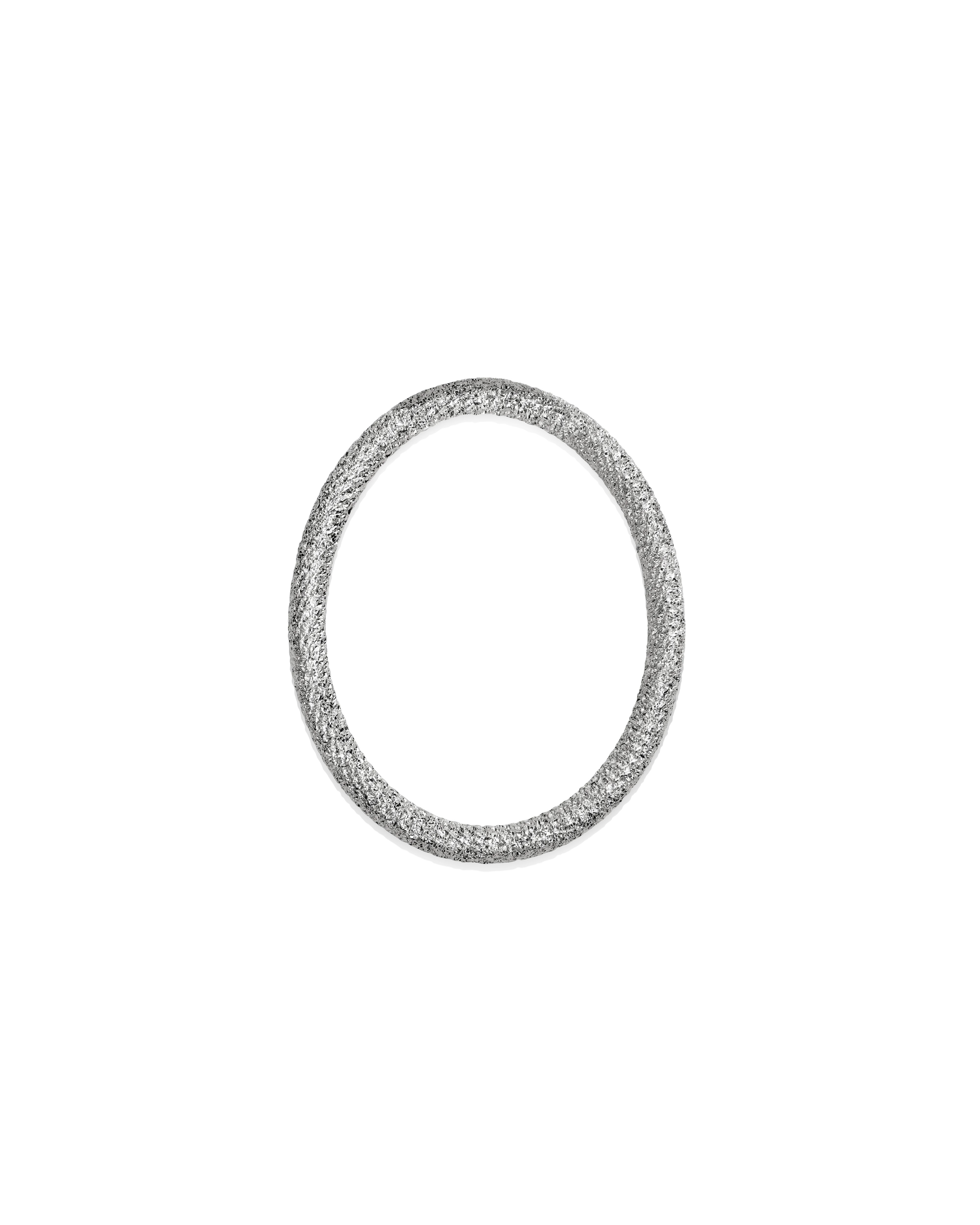 Florentine Finish Large Oval Link