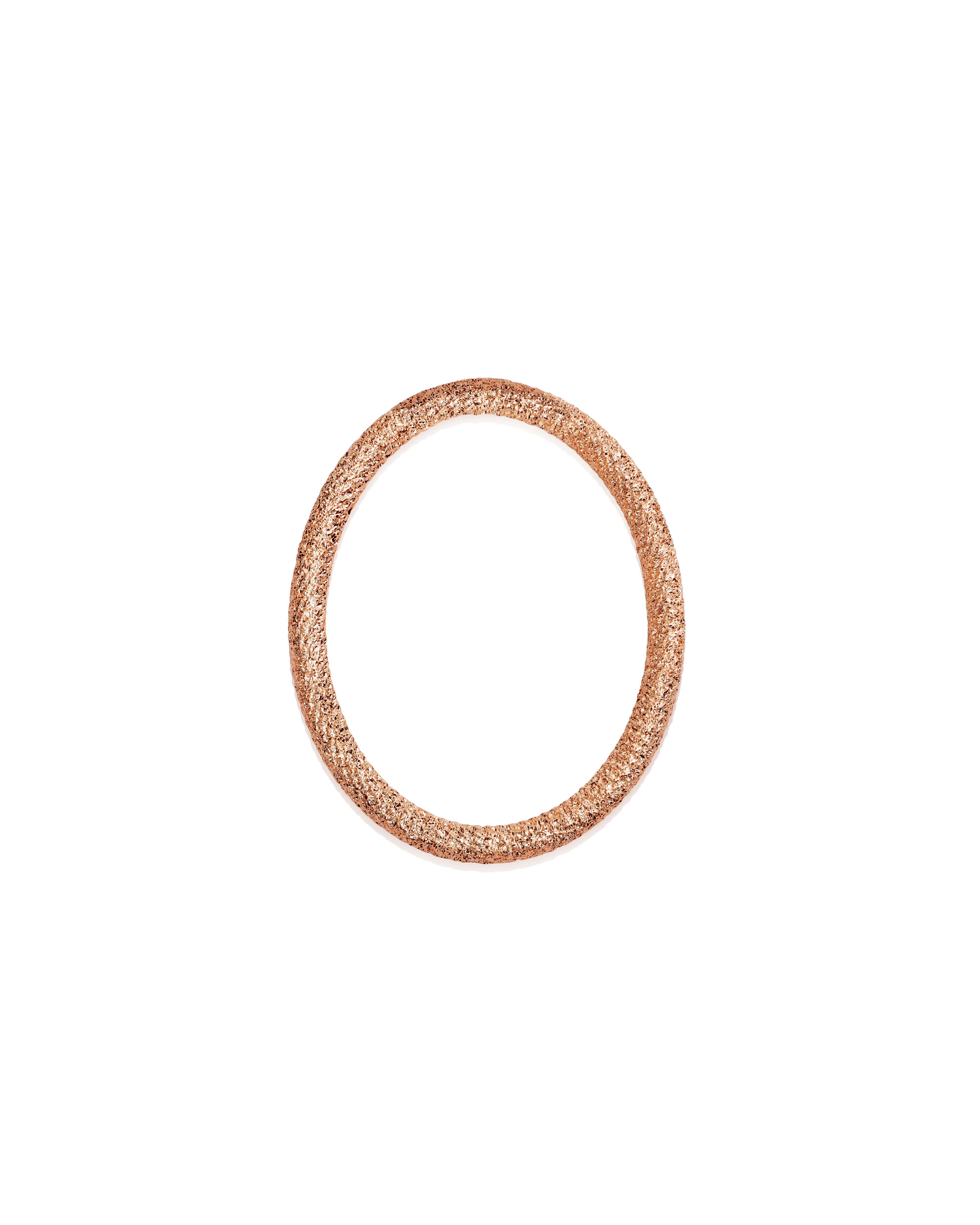 Florentine Finish Large Oval Link