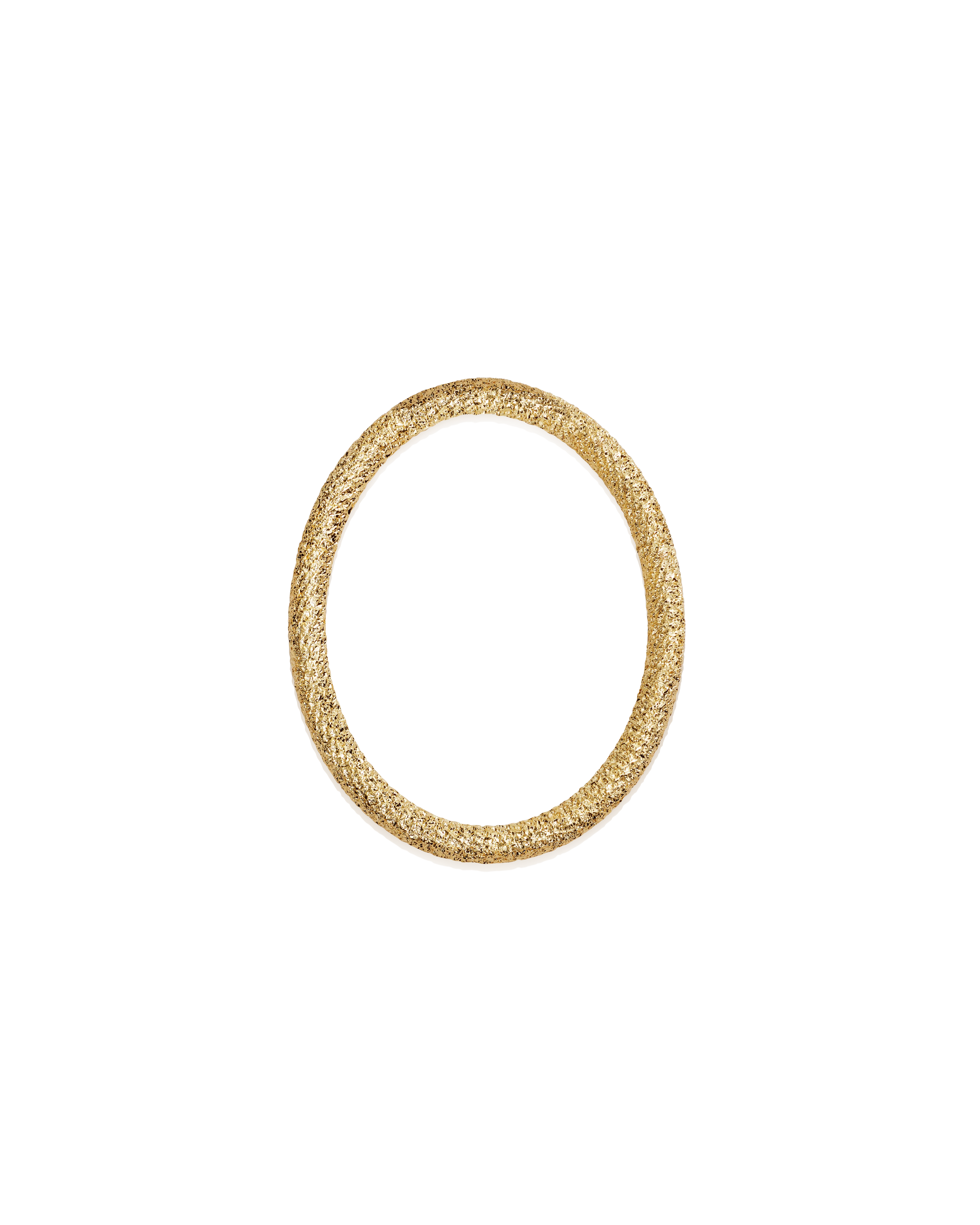 Florentine Finish Large Oval Link