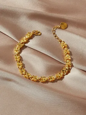 Flower Link Bracelet