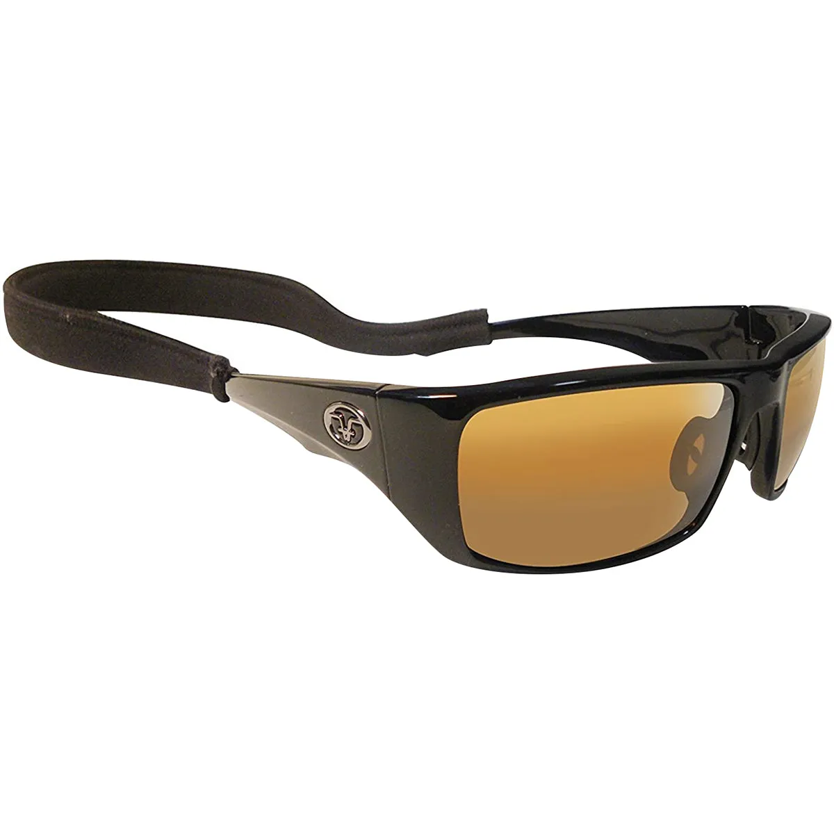 Flying Fisherman Floating Neoprene Sunglasses Retainer - Black