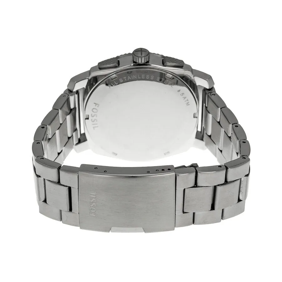 Fossil Machine Chronograph Black Dial Stainless Steel Men's Watch FS4776