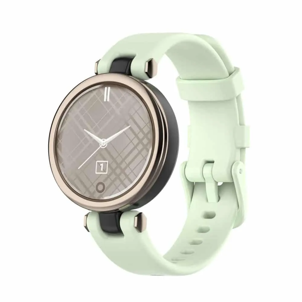 Garmin Lily Watch replacement silicone strap - White