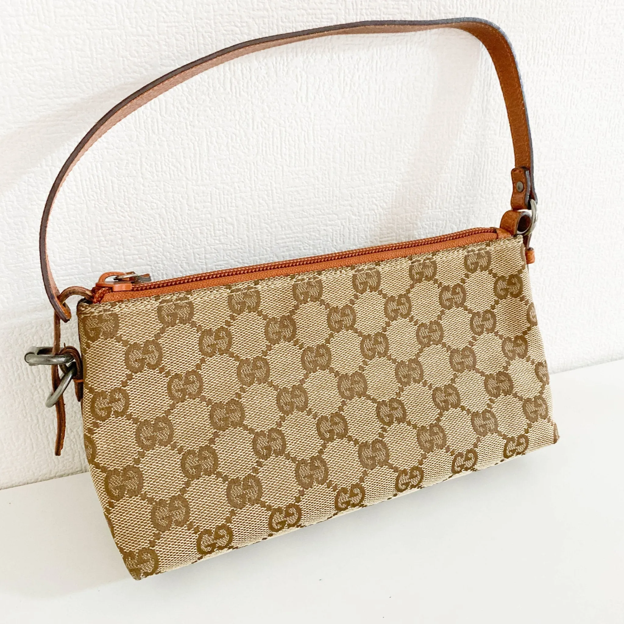 GG Canvas Mini Pochette Bag