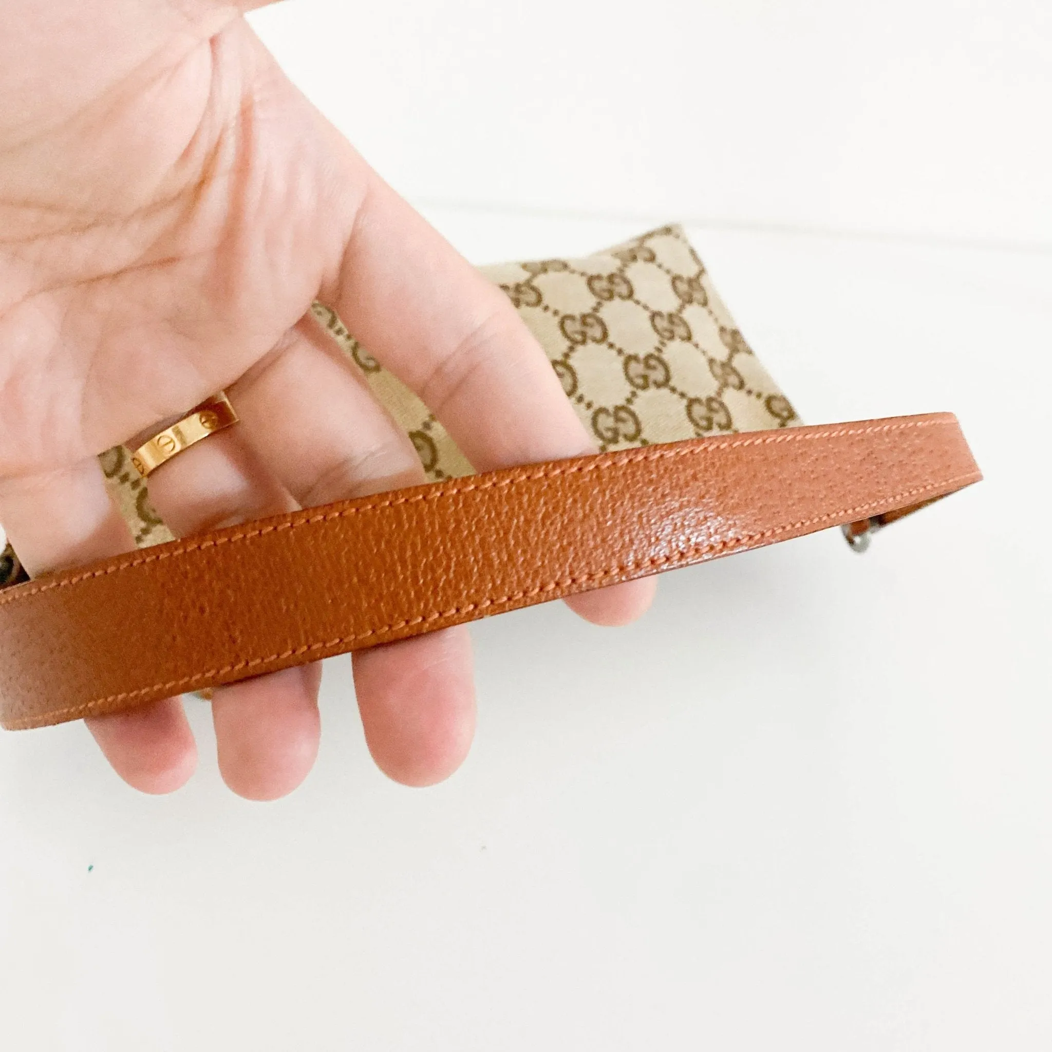 GG Canvas Mini Pochette Bag