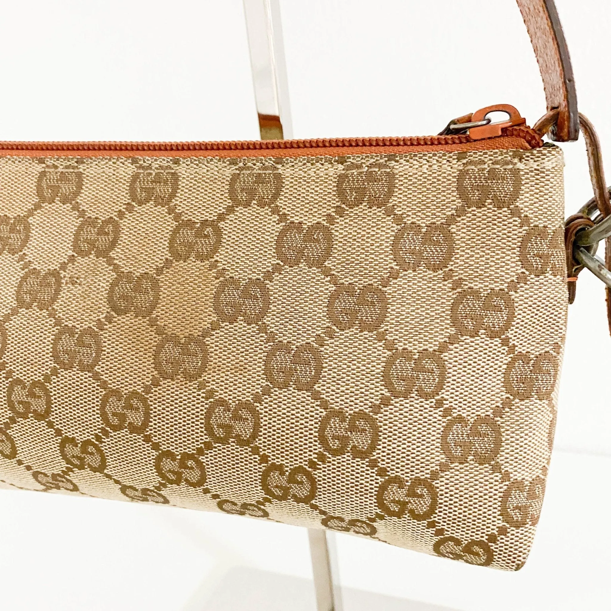 GG Canvas Mini Pochette Bag