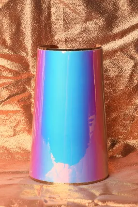 Glossy Iridescent Cuff Bracelet