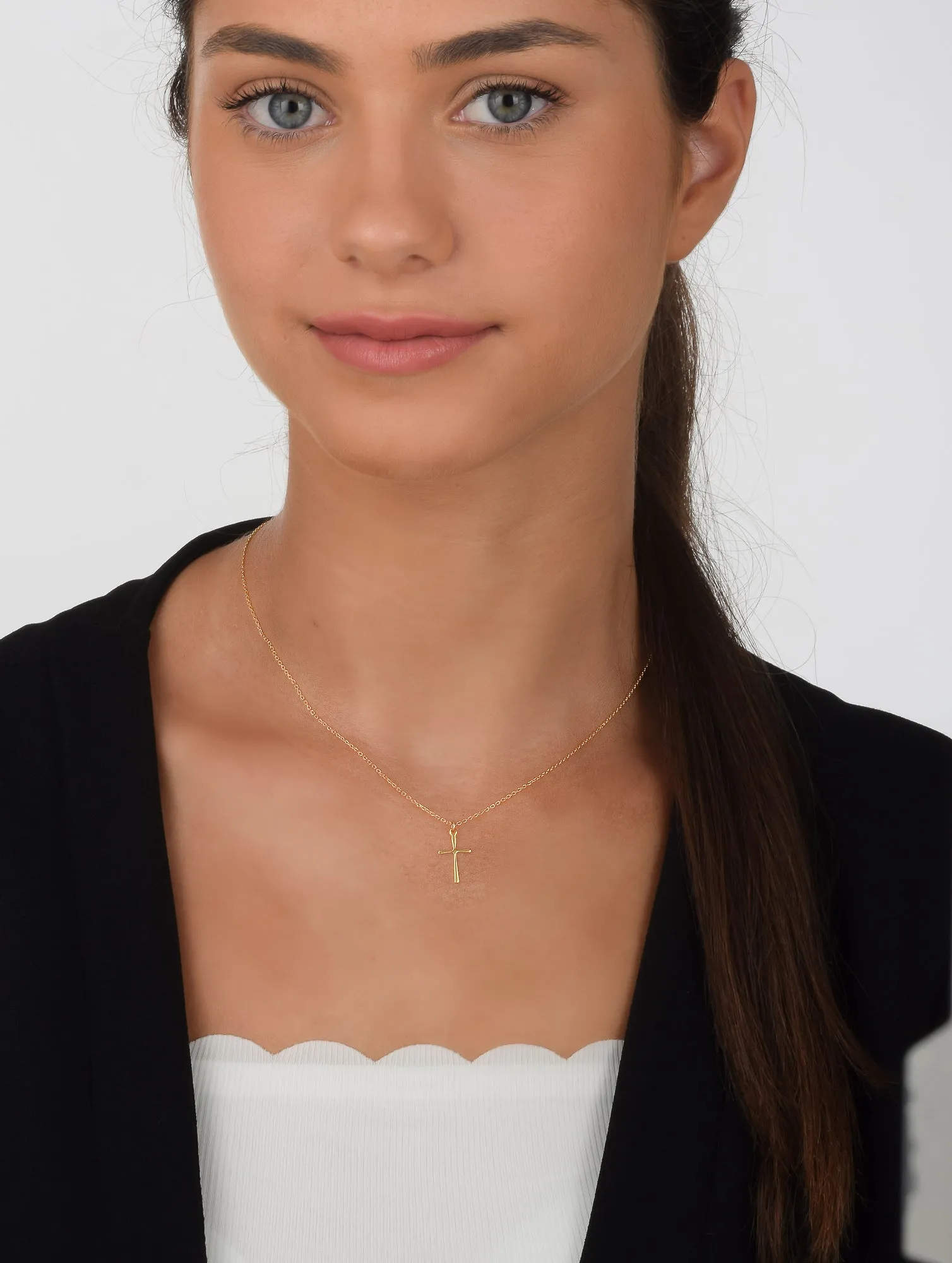 Gold Cross Necklace