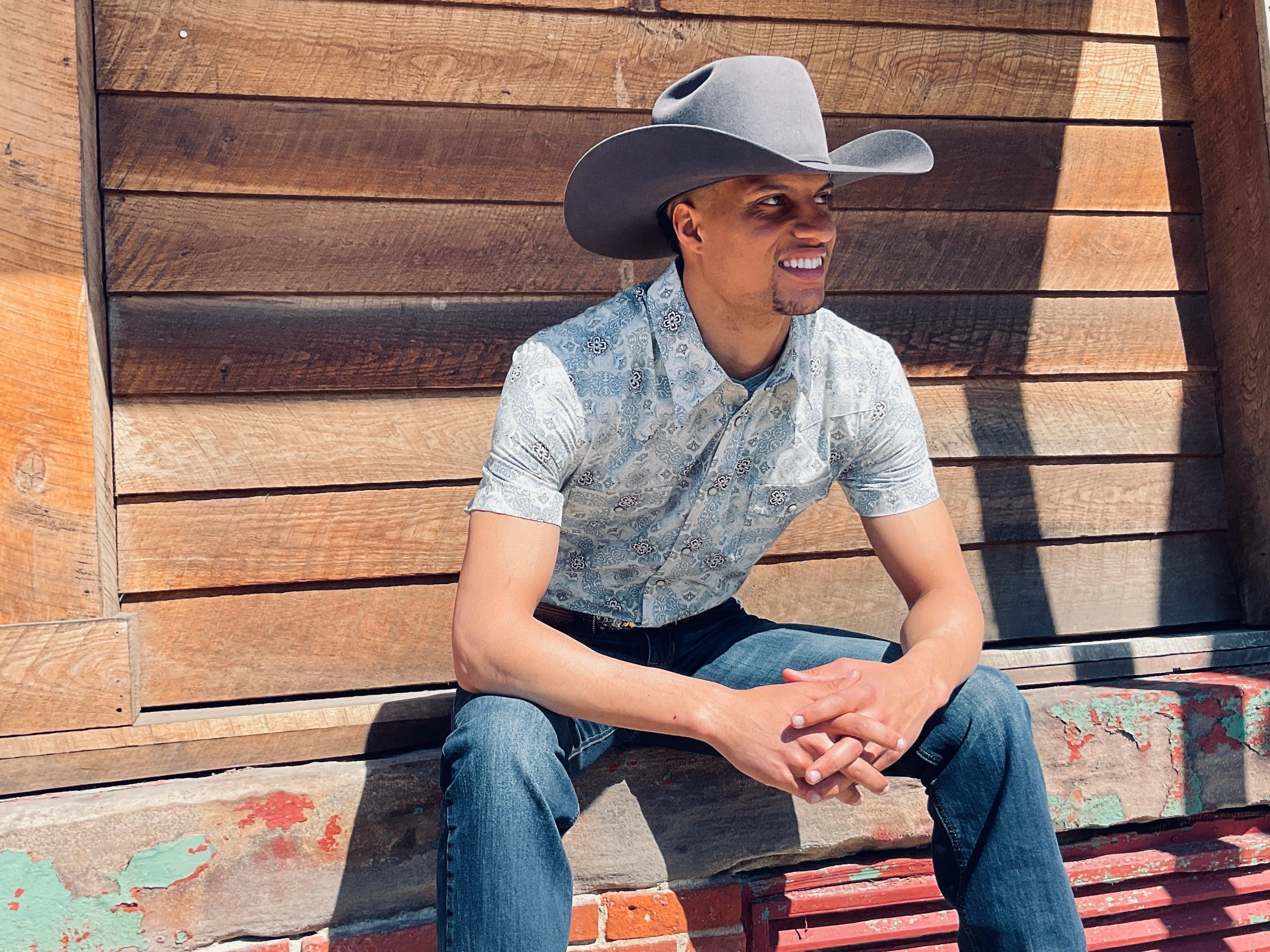 Greeley Hat Works Competitor Gunmetal Grey Brick Top Cowboy Hat PCCGMG