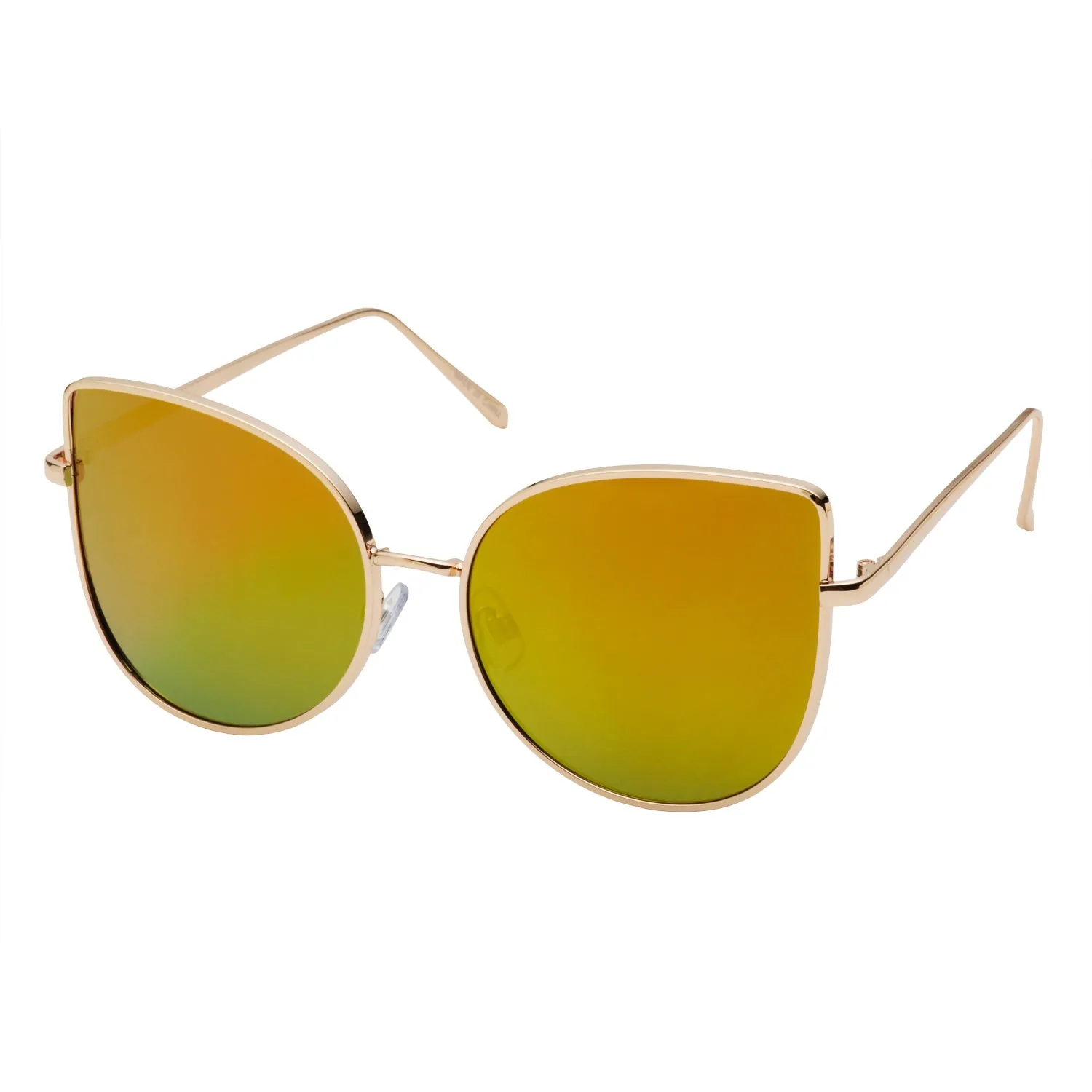 grinderPUNCH Women’s Tulip Flat Colored Lens Sunglasses