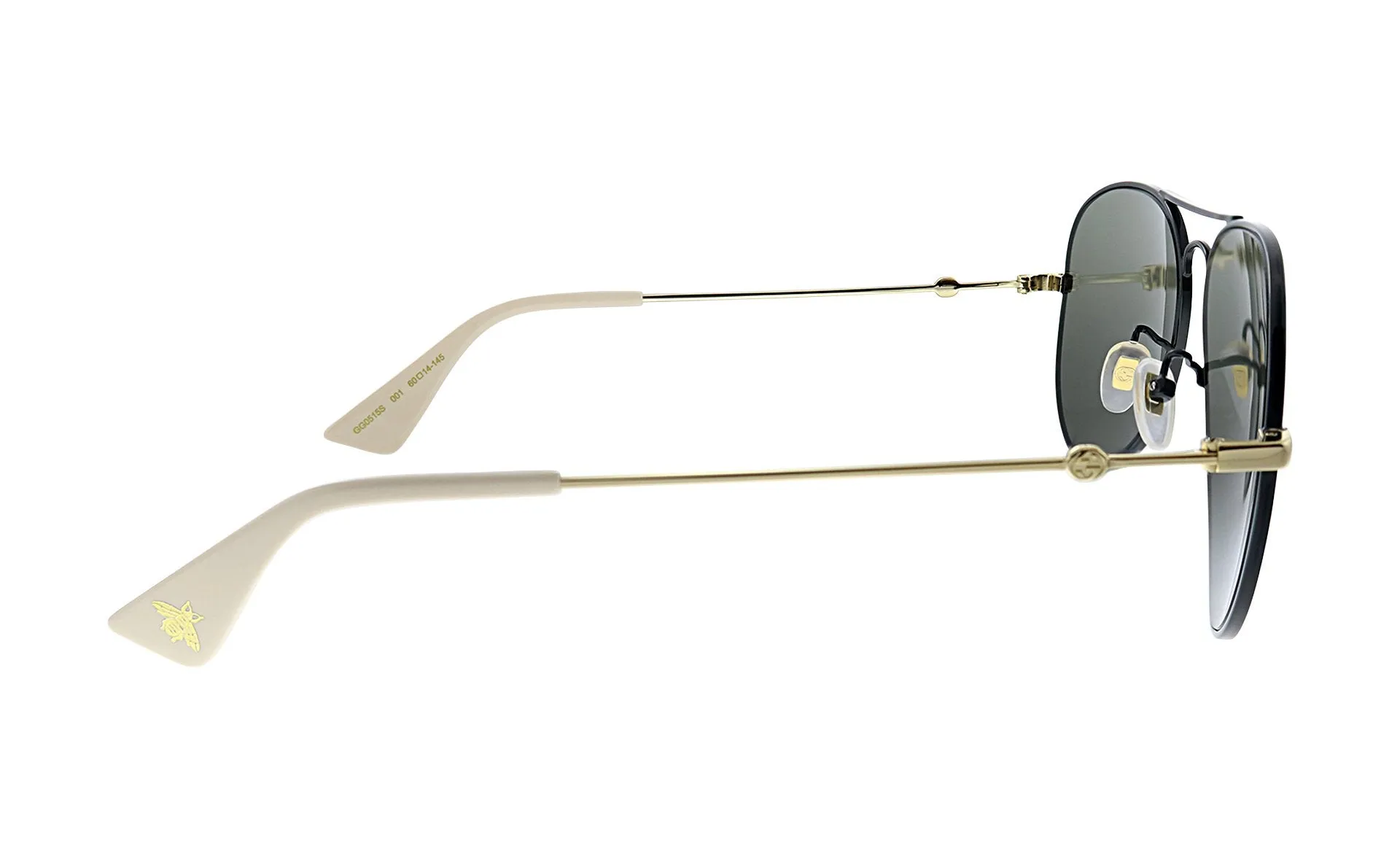 Gucci GG 0515S 1 Aviator Sunglasses
