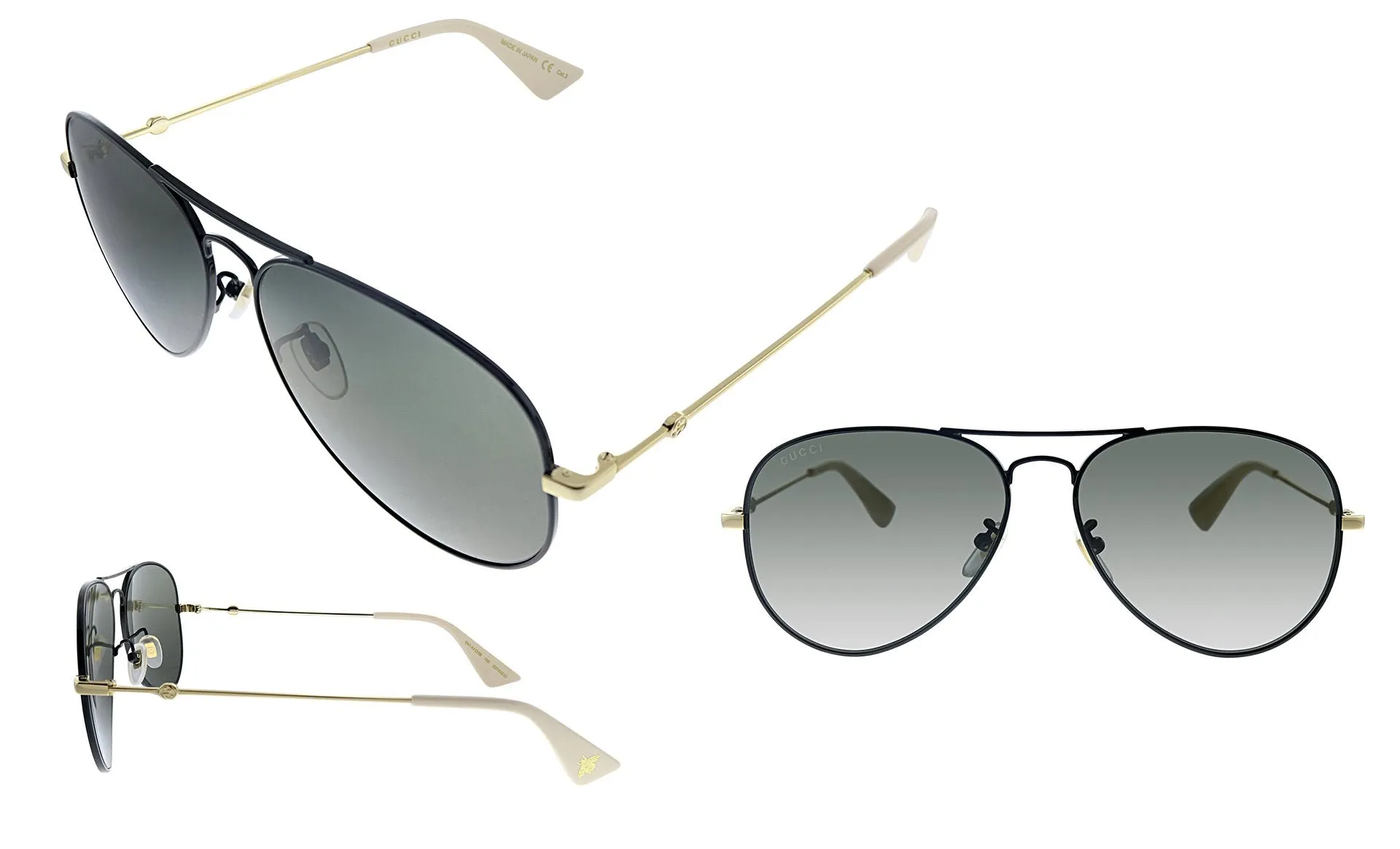 Gucci GG 0515S 1 Aviator Sunglasses