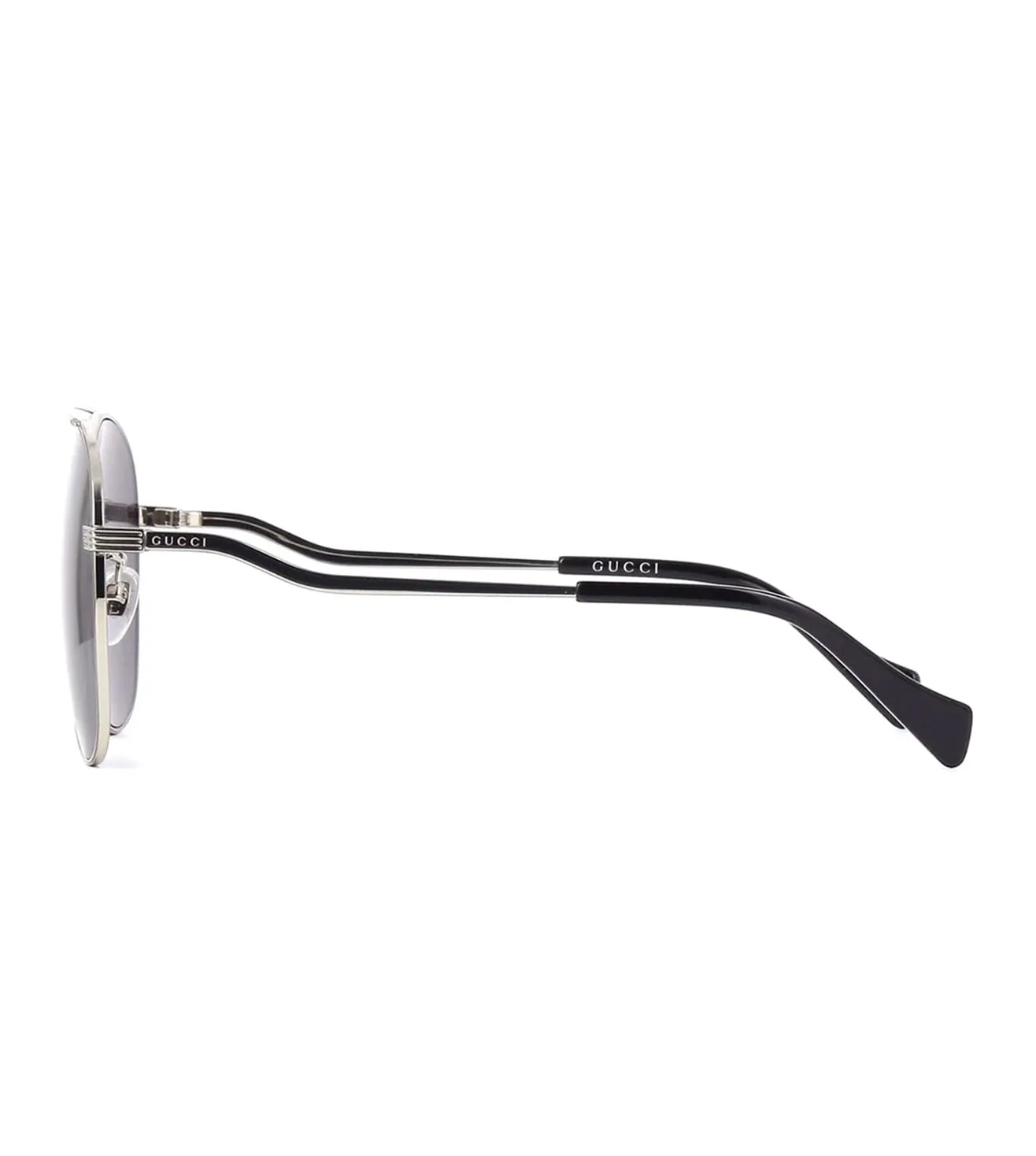 Gucci Women's Grey Aviator Sunglasses