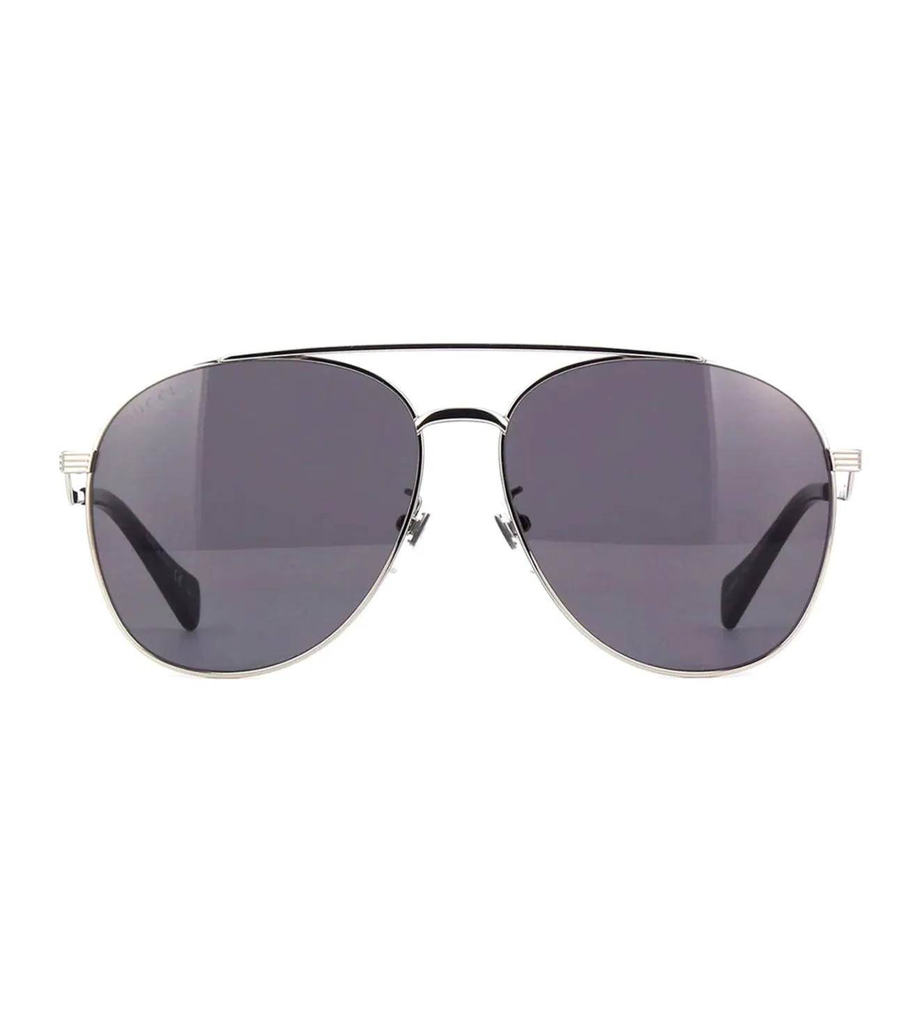 Gucci Women's Grey Aviator Sunglasses