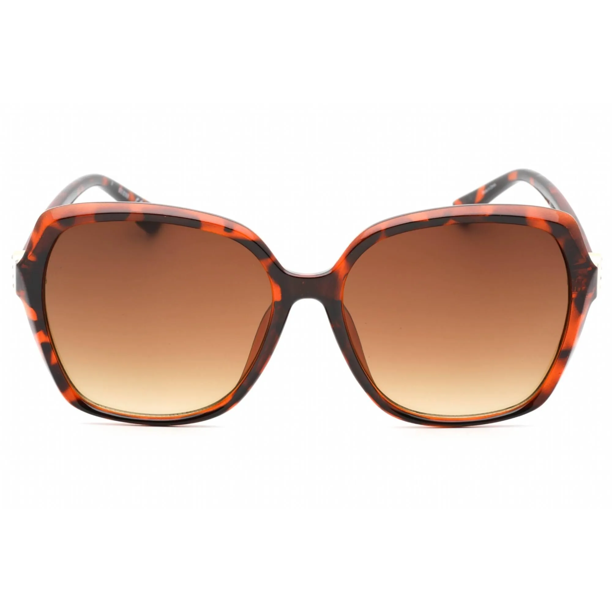 Guess Factory Women's Sunglasses - Dark Havana Plastic Butterfly Frame | GF0425 52F
