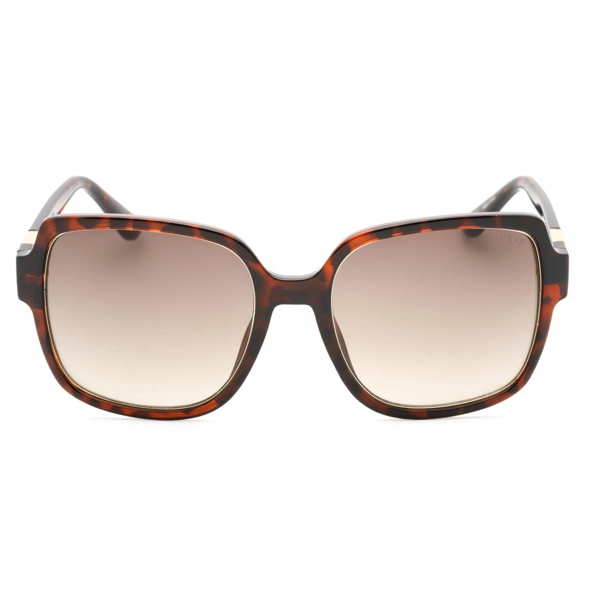 Guess Factory Women's Sunglasses - Dark Havana Square Full Rim Frame | GF6180 52F