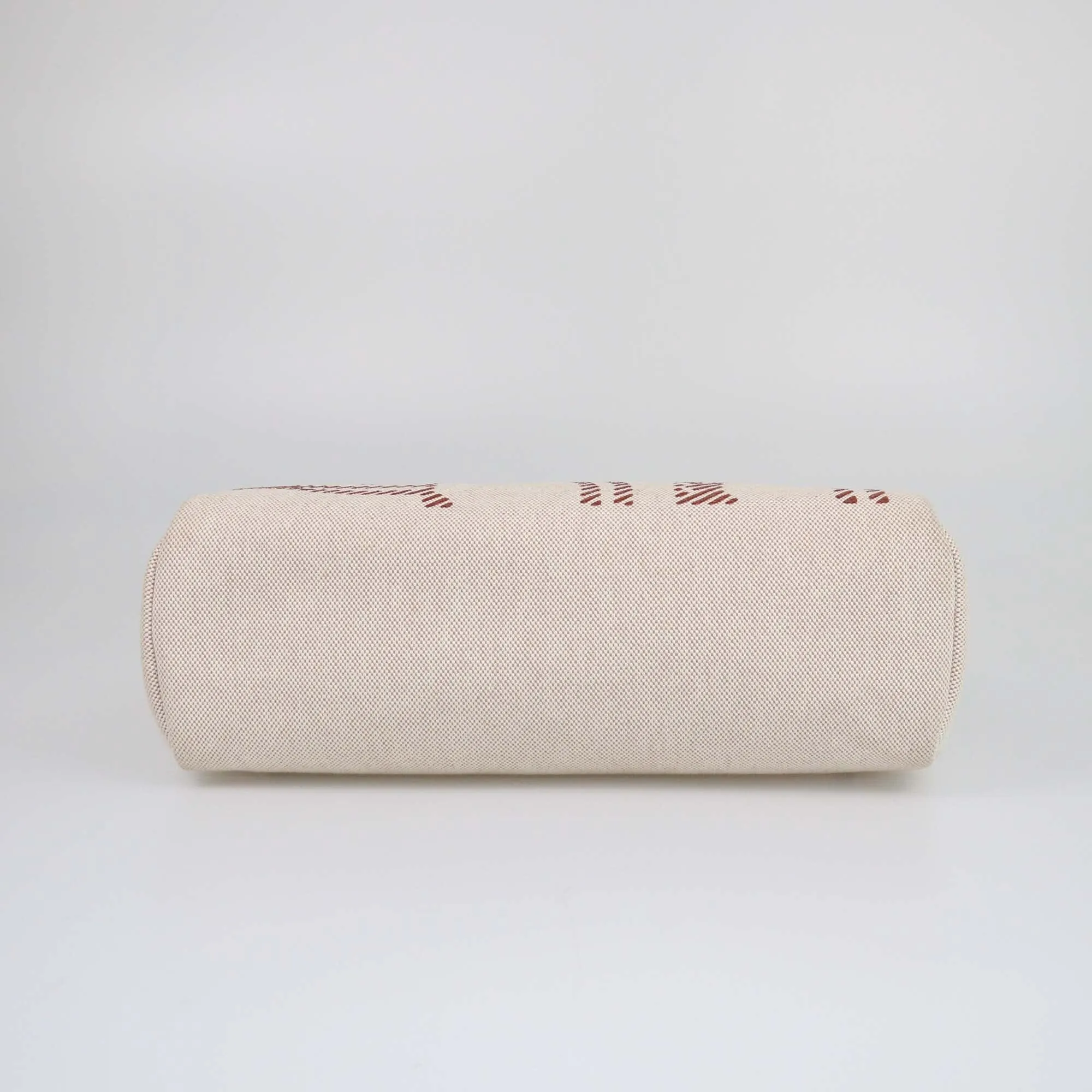 Hermes Cuivre/Ecru/Beige Vache Hunter/Toile H Brides de Gala Herbag Zip 31 Bag
