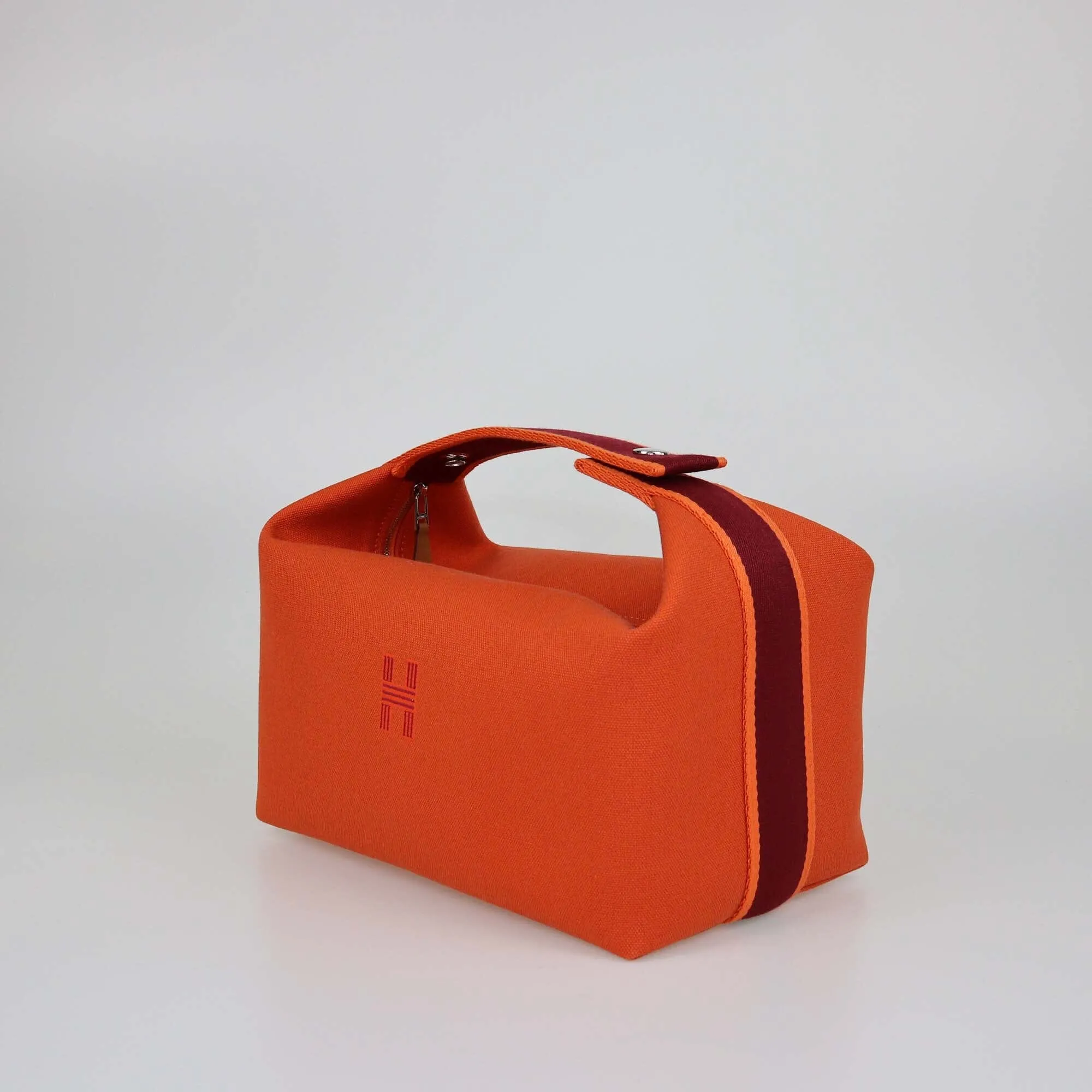 Hermes Feu Toile Bride A Brac Bag GM