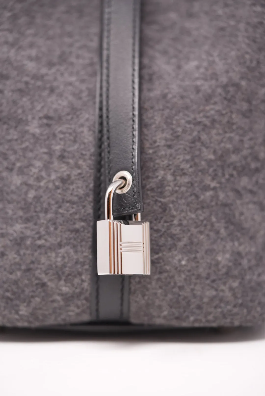HERMES Feutre Swift Picotin 18 Black