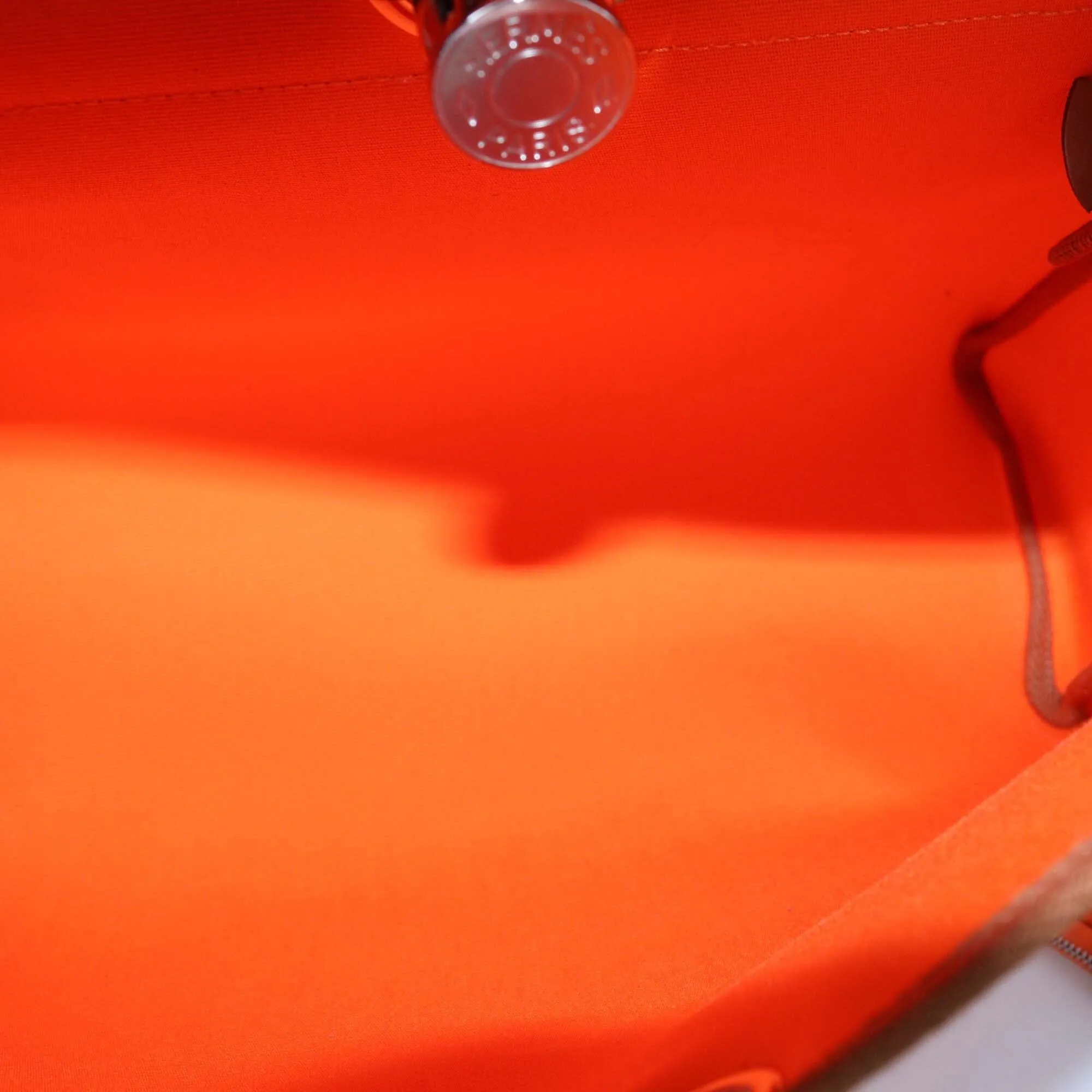 Hermes Orange Herbag 31 Bag