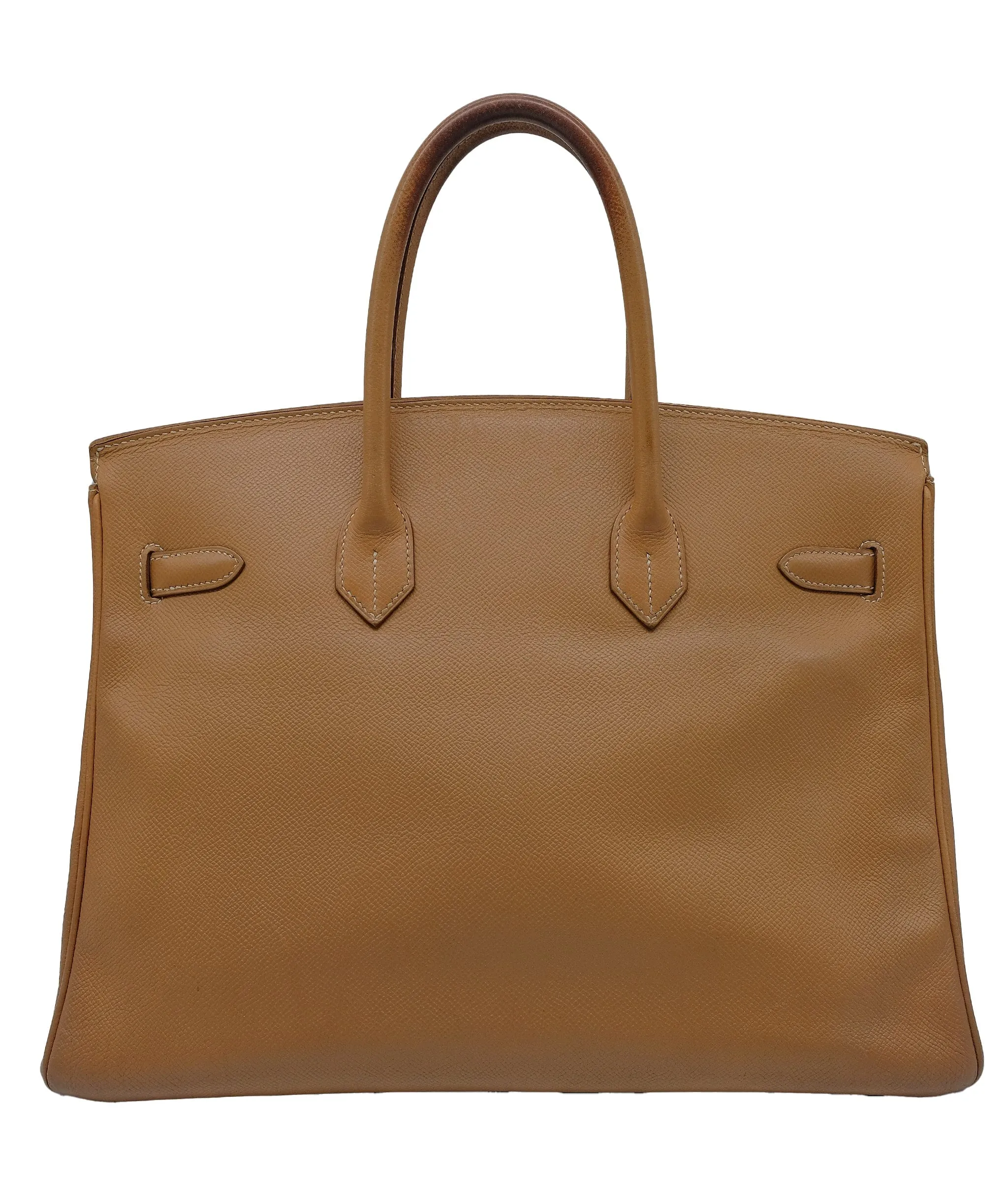 Hermès Birkin 35 Natural Courchevel GHW #E RJC3026