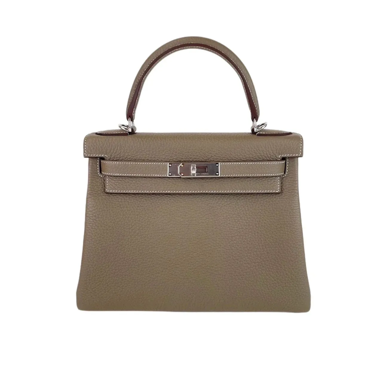Hermès Kelly 28 Etoupe Togo PHW #U SKCB-093977