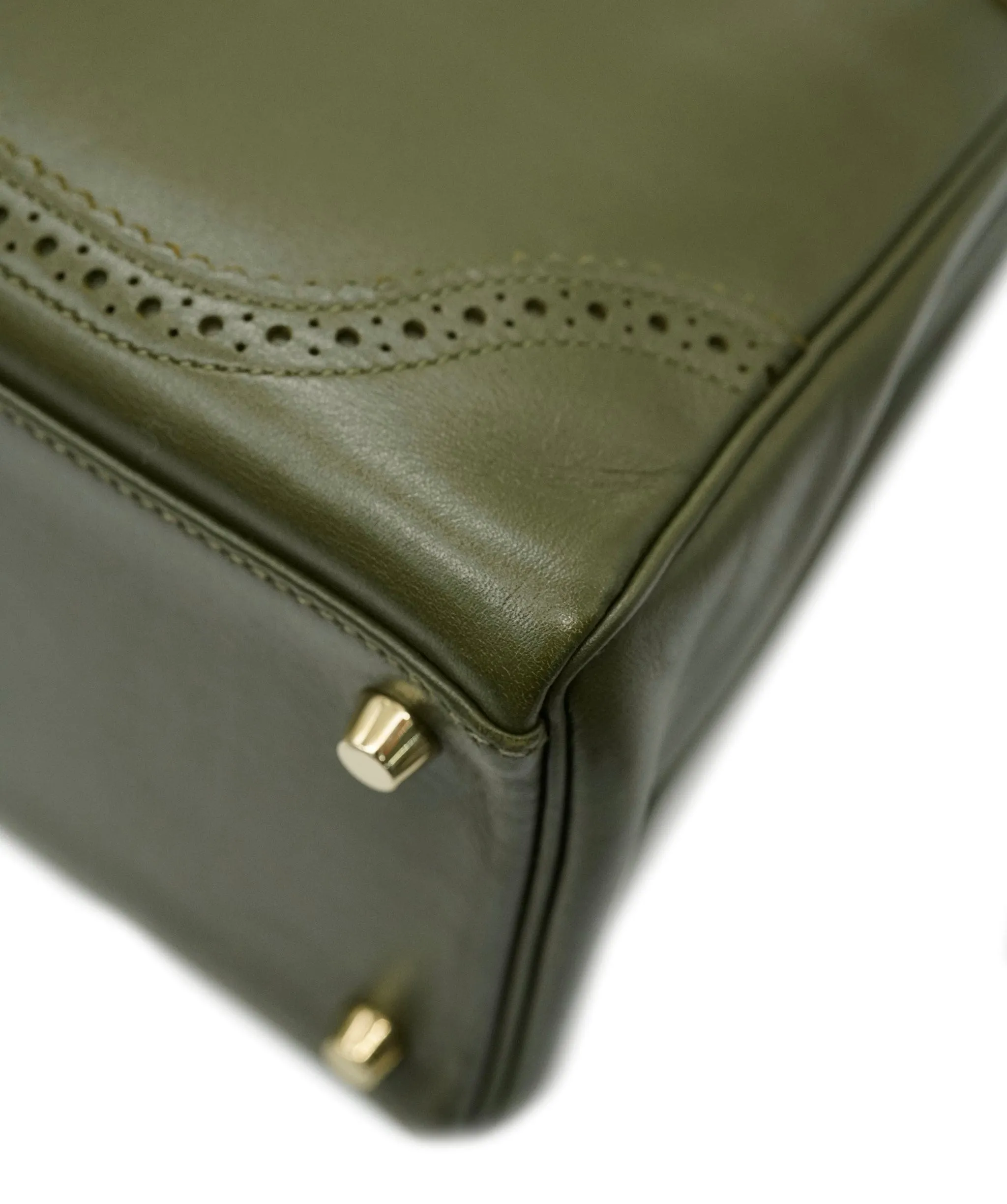 Hermès Kelly 35 Ghillies Vert Veronese Tadelakt GHW ASC4960