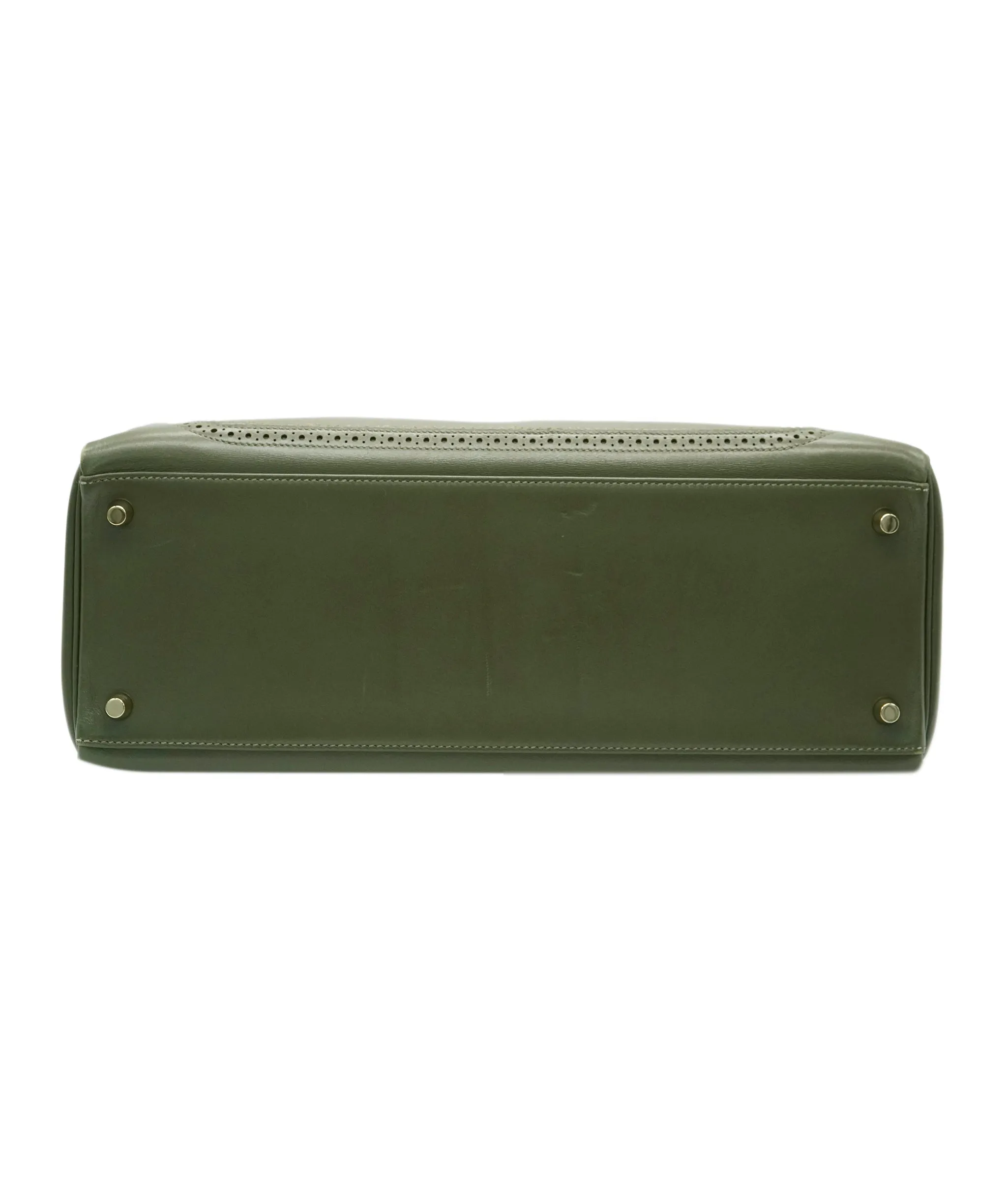 Hermès Kelly 35 Ghillies Vert Veronese Tadelakt GHW ASC4960